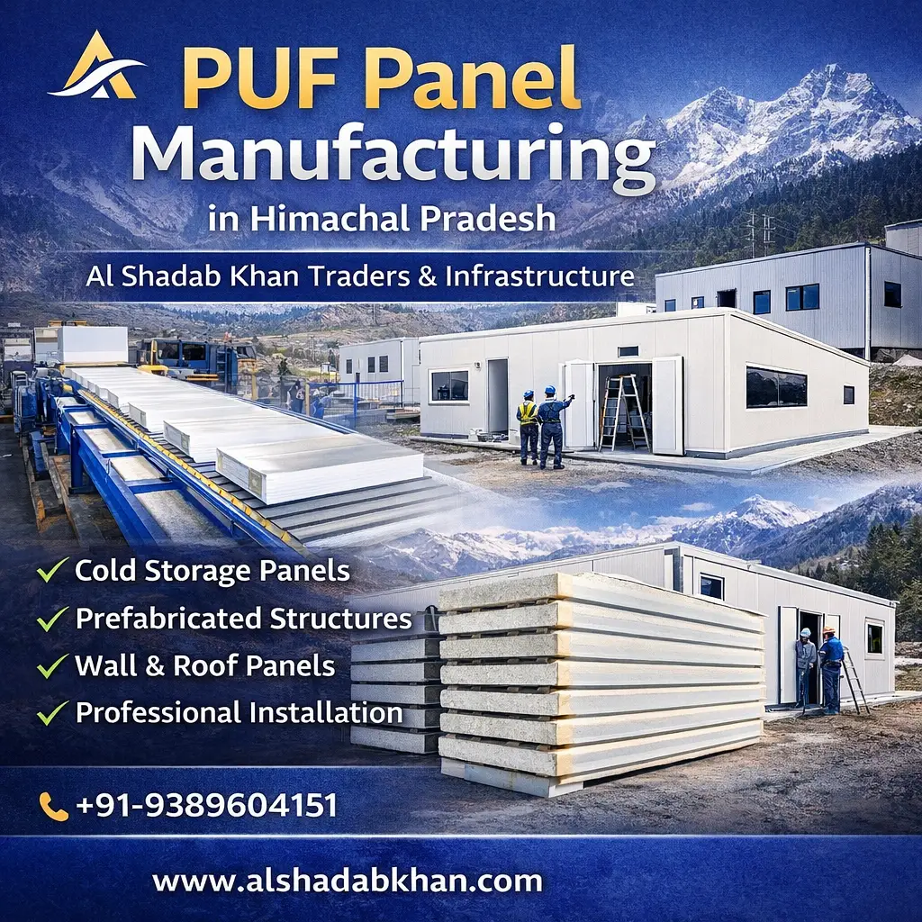 puf panel manufacturing in himachal pradesh | al shadab khan traders & infrastructure puf panel manufacturing in himachal pradesh | al shadab khan traders & infrastructure