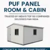 puf panel & installation service | portable cabin | warehouse | cold room | prefabricated structure