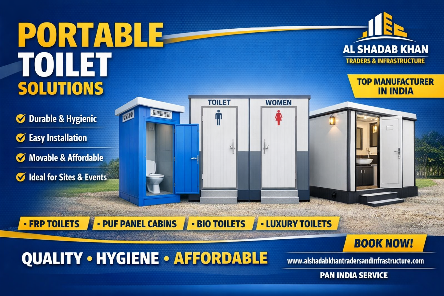 portable toilet manufacturer in india – best quality mobile toilets | al shadab khan traders portable toilet manufacturer in india – best quality mobile toilets | al shadab khan traders