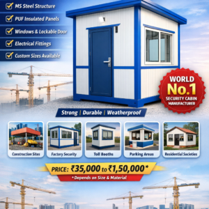 Portable Office Cabin | Prefabricated Site Office Cabin Manufacturer in India