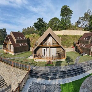 Wooden House Manufacturer in India | Prefab Wooden Cottage & A-Frame House | Al Shadab Khan Traders