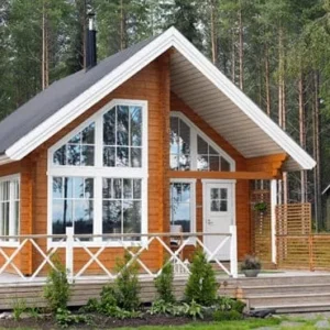 Wooden House Manufacturer in India | Prefab Wooden Cottage & A-Frame House | Al Shadab Khan Traders
