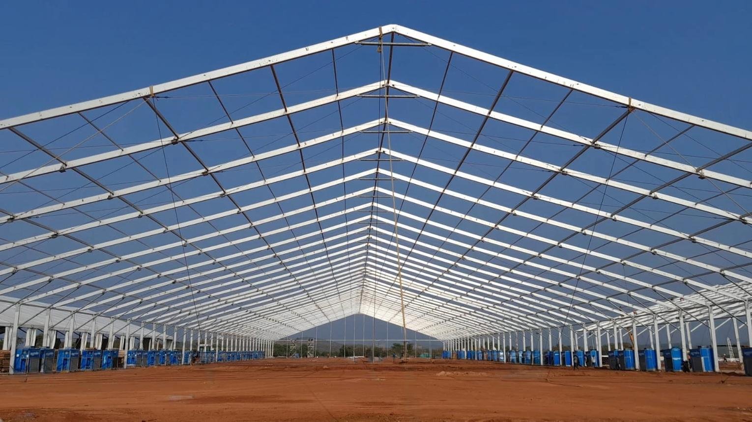 german hangar tent manufacturer & supplier in india | al shadab khan traders